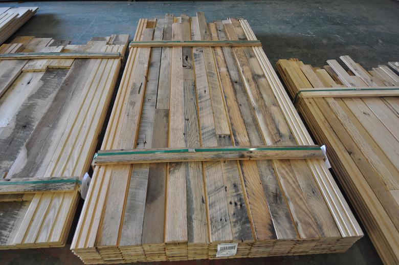 3" Antique Oak Skip-Planed T&G Flooring