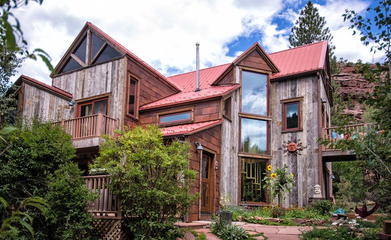 Antique Gray Barnwood Siding and Antique Brown Barnwood Trim