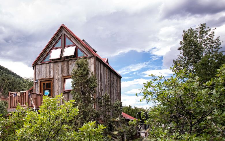 Antique Gray Barnwood Siding and Antique Brown Barnwood Trim