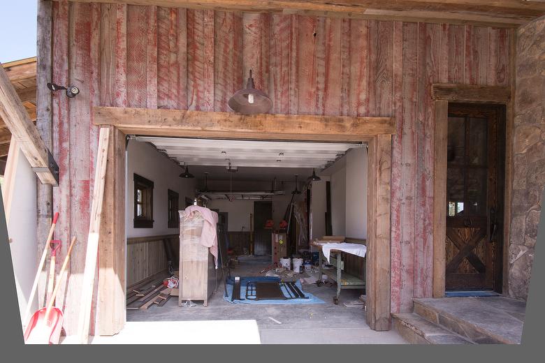 NatureAged Painted Red and White Barnwood - Colorado