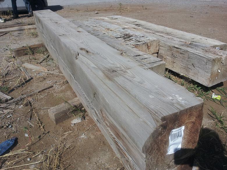 Total Length = 12'2" (note chip out of one edge)