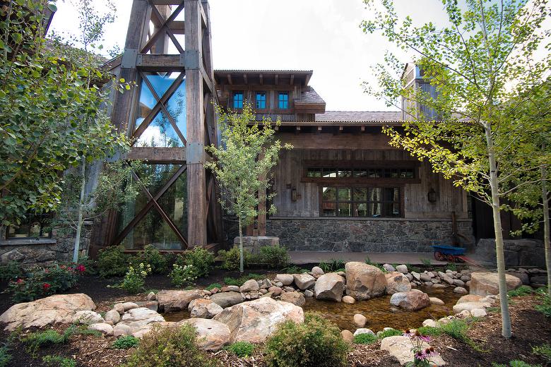 Antique Gray Barnwood Siding & Weathered Timbers