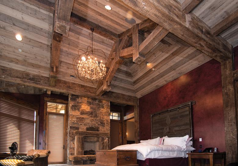 NatureAged Barnwood ceiling