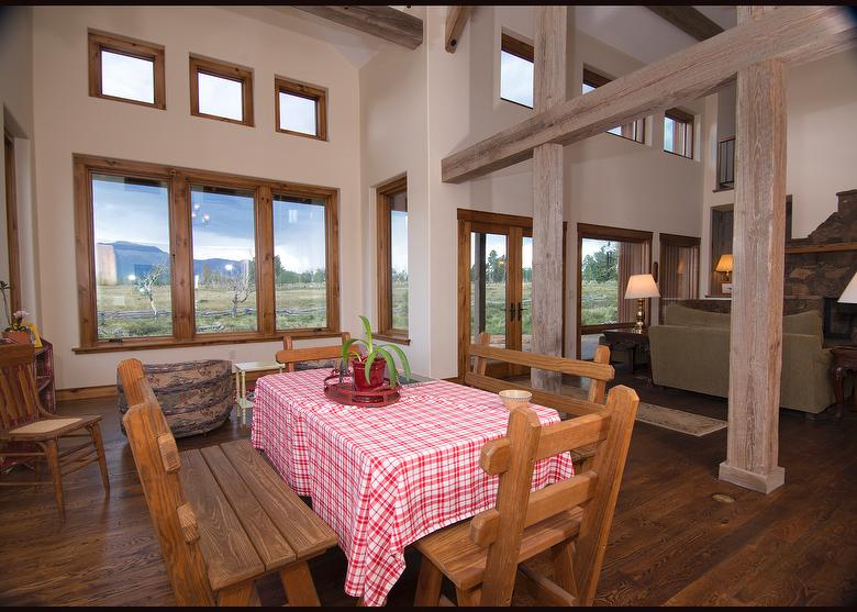 TWII Weathered Timbers and Lumber and TWII Resawn Finished Mantel - Colorado