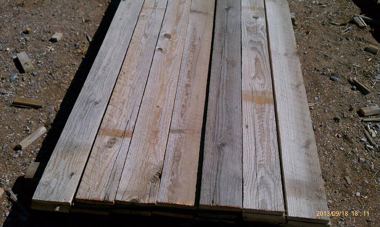 Weathered TWII and NatureAged Lumber