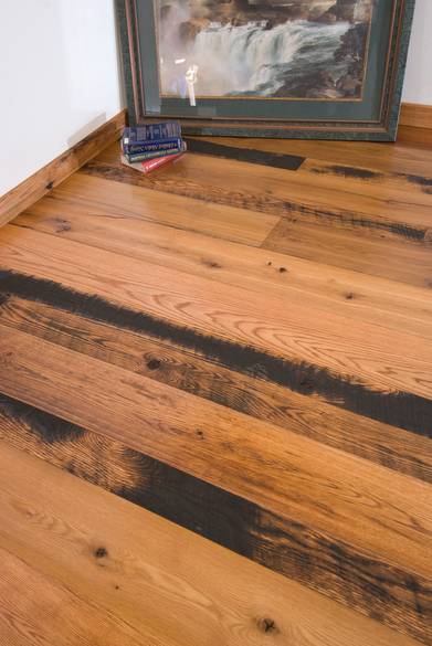 Mix of Picklewood Oak and Dark Skipped Oak