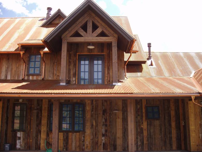 Aspen, Colorado Barnwood Siding -- Brown