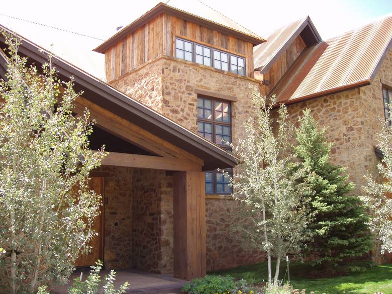 Aspen, Colorado Barnwood Siding -- Brown