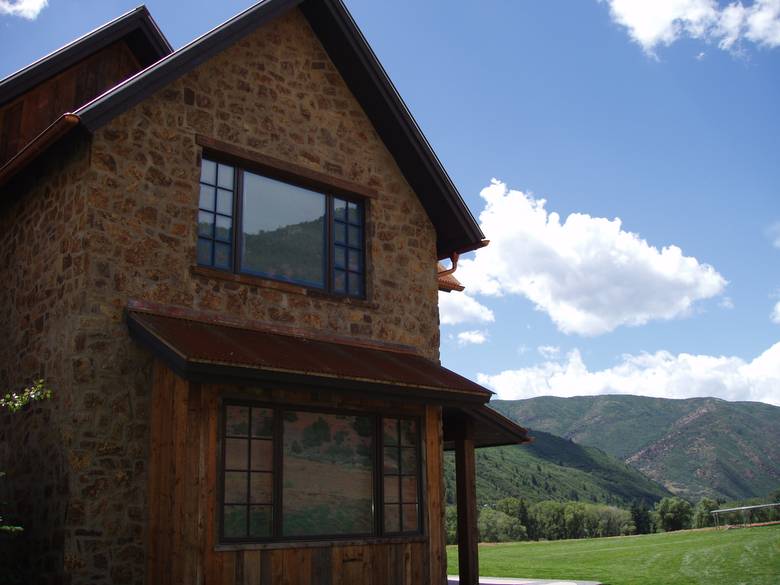 Aspen, Colorado Barnwood Siding -- Brown