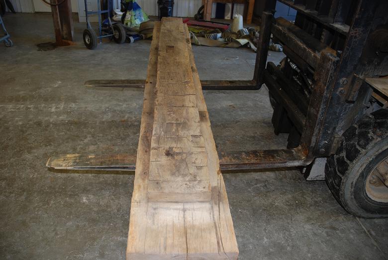 10x12x7'10" HH Oak Mantel