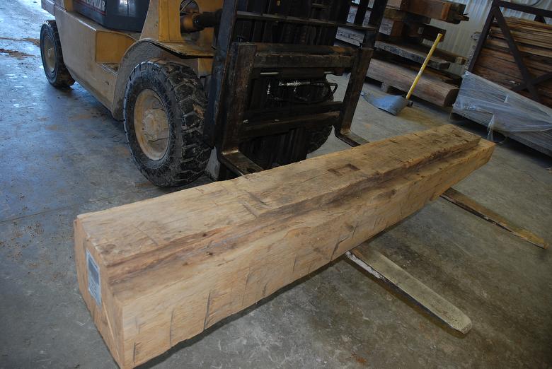 10x12x7'10" HH Oak Mantel