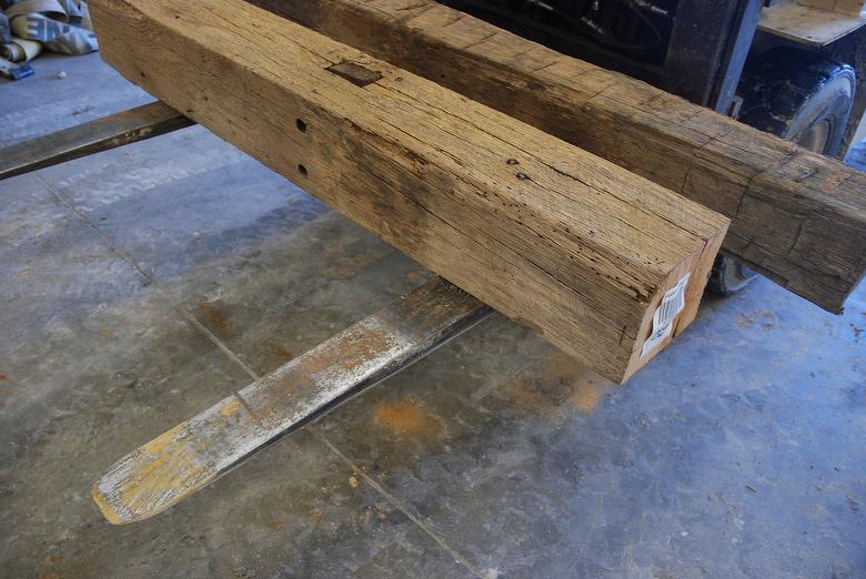 Oak Weathered Mantel (sawn)