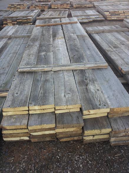 2 x 10 Gray Barnwood