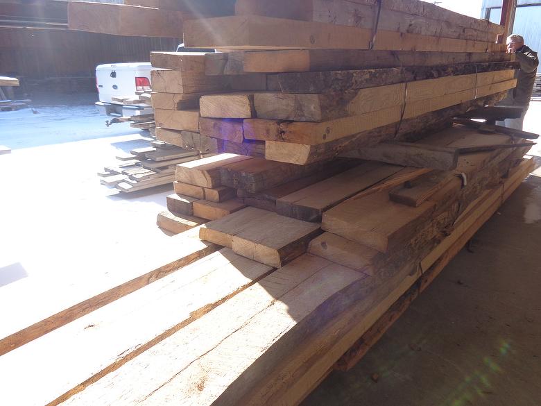 Hardwood Middles for Mantels, Benches, etc.