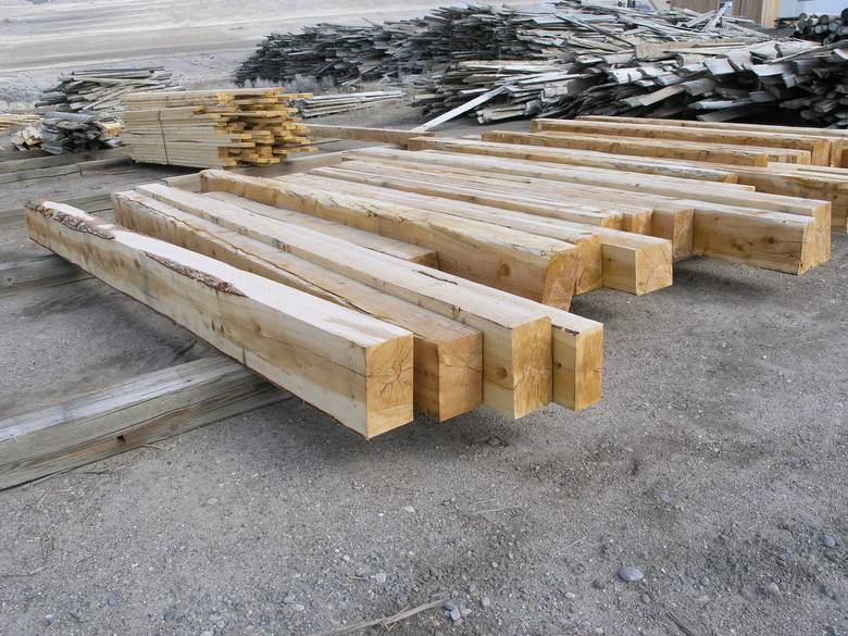 Douglas Fir Rescued Timbers / Standing Dead - Douglas Fir Timbers