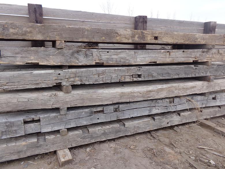 EXAMPLE TIMBERS: 8x8 (7x8, 8x8, 8x9) Hand-Hewn Timbers