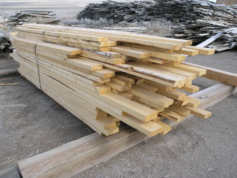 Douglas Fir Rescued Timbers / Standing Dead - Douglas Fir Lumber