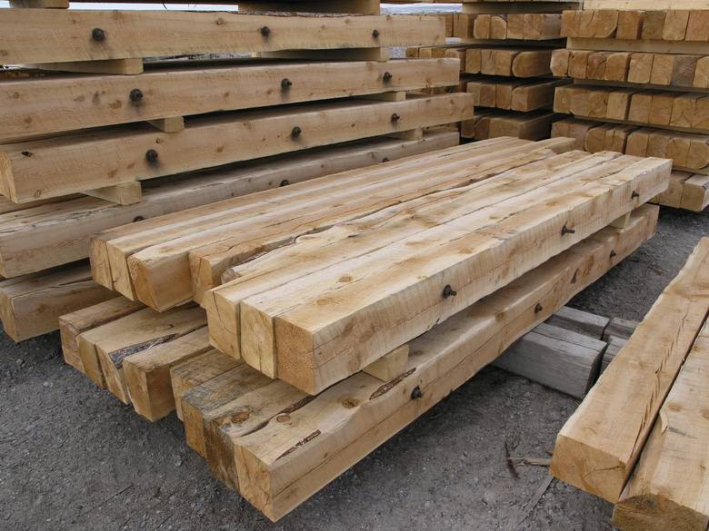 Douglas Fir Rescued Timbers / Standing Dead - Douglas Fir Timbers - bolted