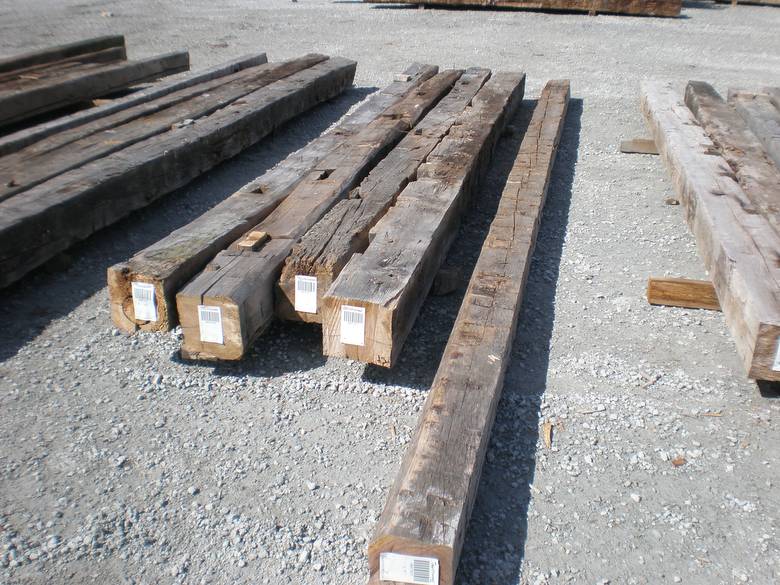 Hand Hewn Timbers