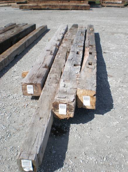 Hand Hewn Timbers