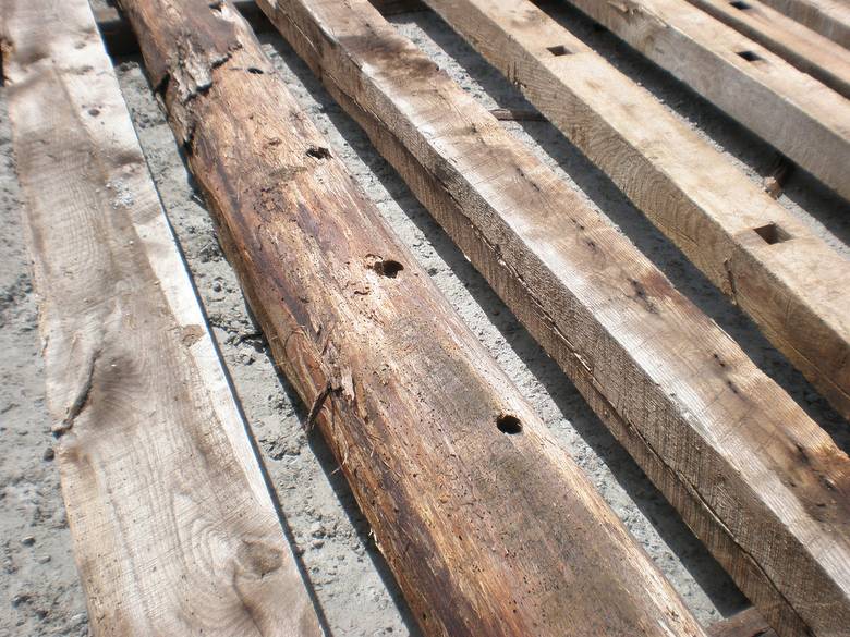 Weathered Oak Timbers