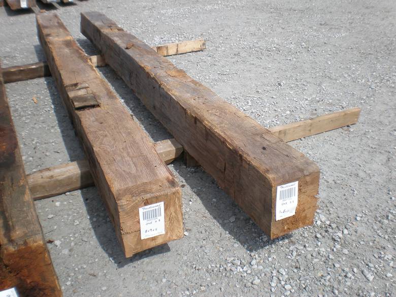 Oak Hand Hewn Timbers