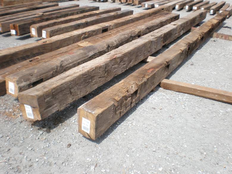 Oak Hand Hewn Timbers