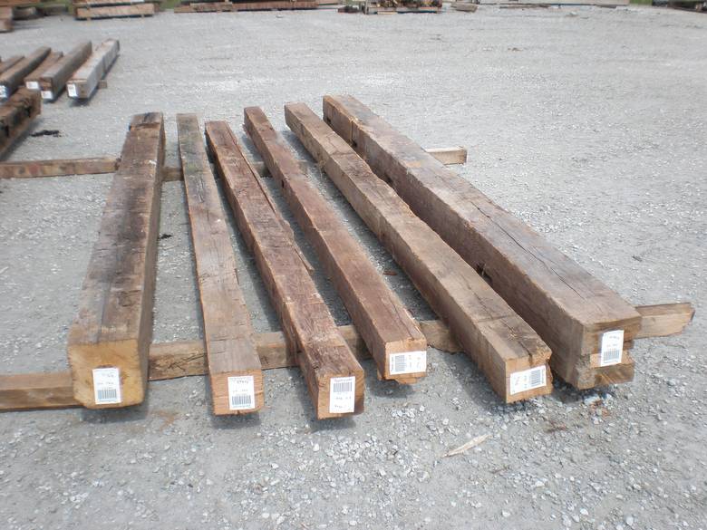 Oak Hand Hewn Timbers