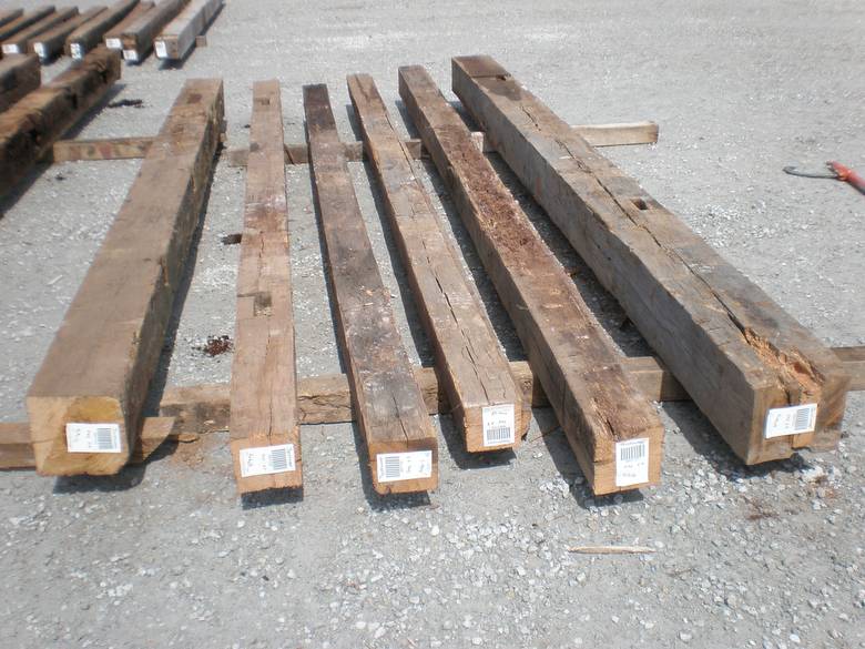 Oak Hand Hewn Timbers