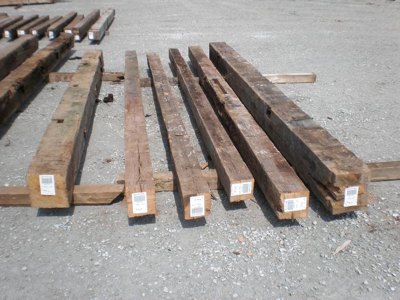 Oak Hand Hewn Timbers