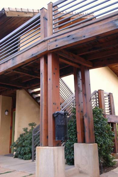 Douglas Fir Timber Balcony