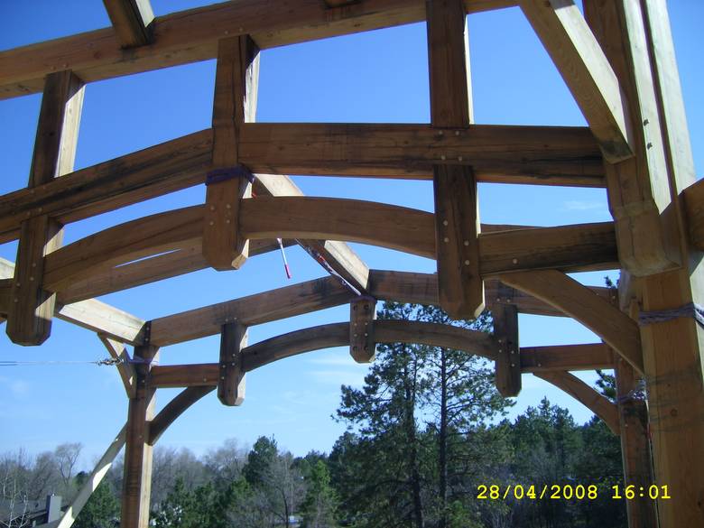 Trestlewood II Timbers / Unique trusses