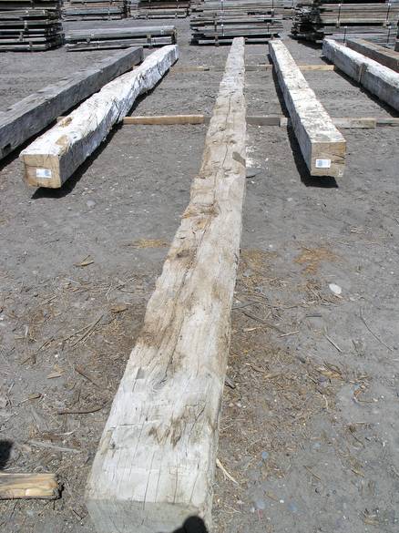 Hand Hewn Timbers