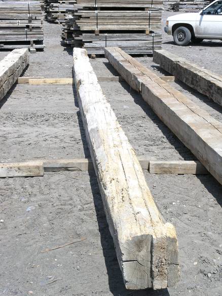 Hand Hewn Timbers