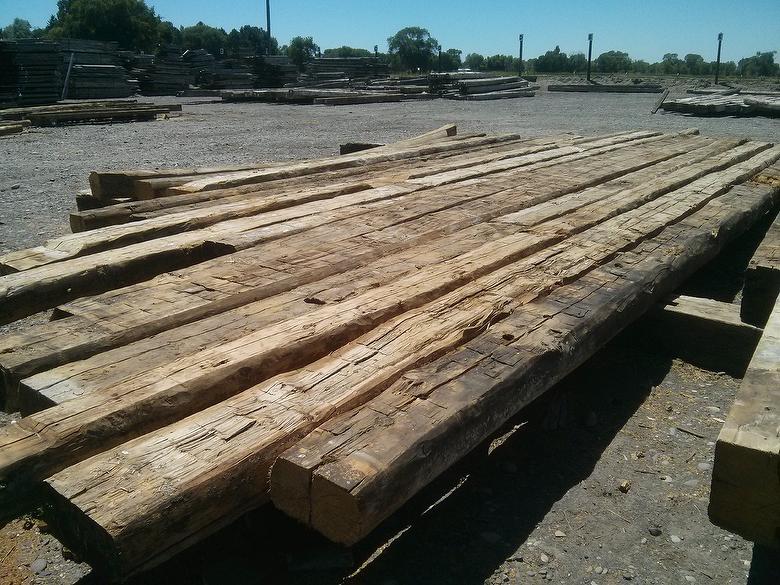 Hewn Timbers (some rectangular and long)