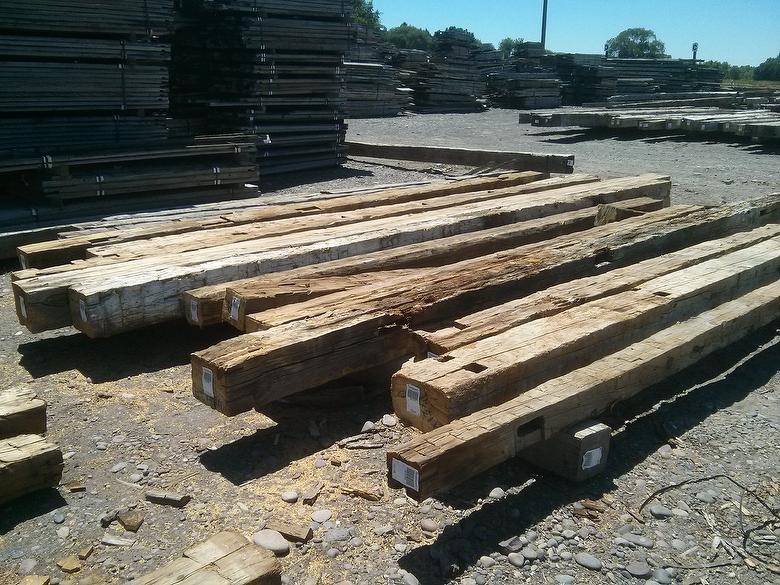 Hewn Timbers (some rectangular and long)