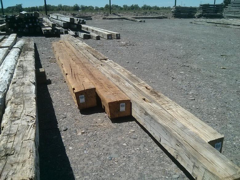 Hewn Timbers (some rectangular and long)