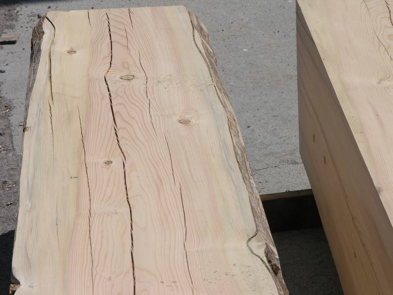 Hand planed Douglas Fir Timbers