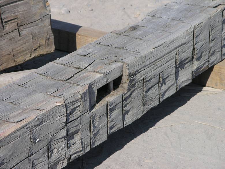 Hand Hewn Timbers / 9x9 x 11; 10x12 x 8; 10x12 x 11 timbers shown