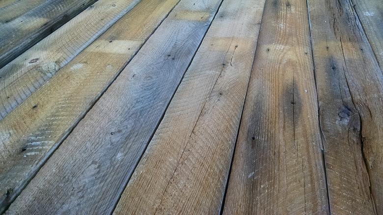 Spiegel Southern Yellow Pine Weathered Barnwood - Backside