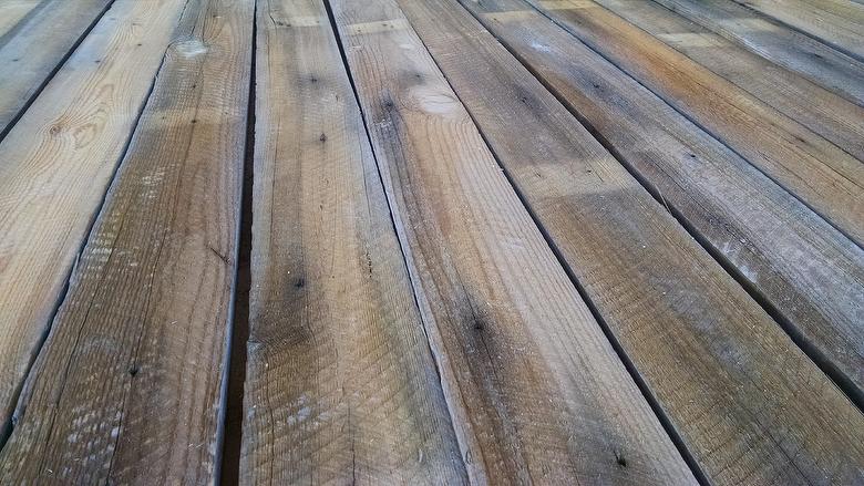 Spiegel Southern Yellow Pine Weathered Barnwood - Backside