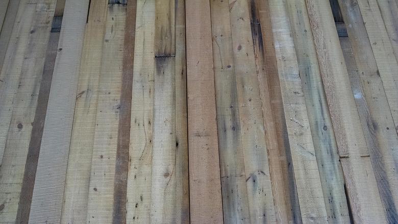 Picklewood Douglas Fir/Cedar Band-Sawn