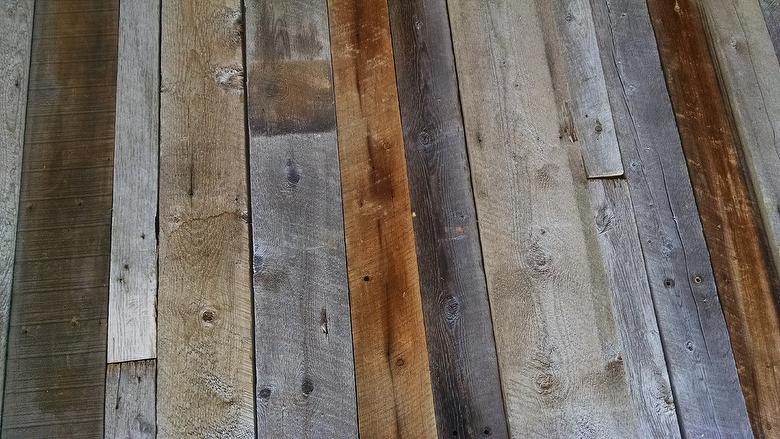 WeatheredBlend (Antique+NatureAged) Barnwood - Gray/Brown Mixed