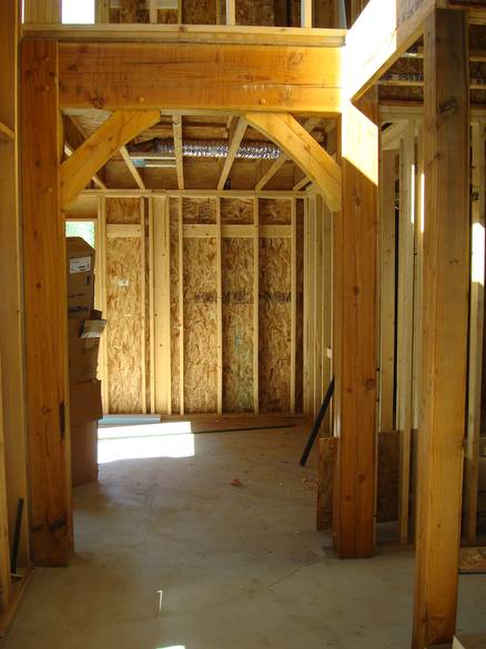 Living room entry / TWII timbers