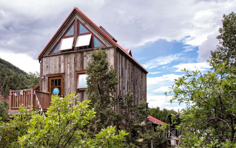 Antique Gray Barnwood Siding and Antique Brown Barnwood Trim