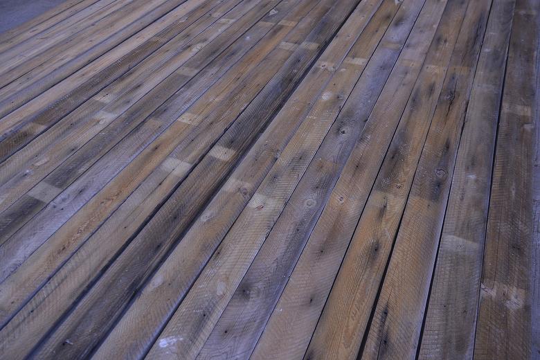 Spiegel Southern Yellow Pine Weathered Barnwood - Backside