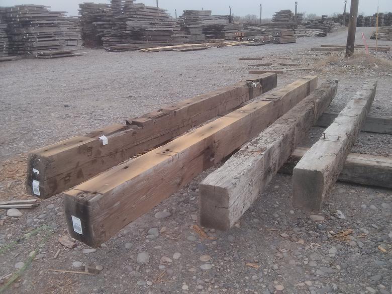 10x14 Willamette Dry Dock Timbers cut from 10x16s