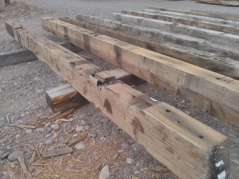 10x14 Willamette Dry Dock Timbers cut from 10x16s
