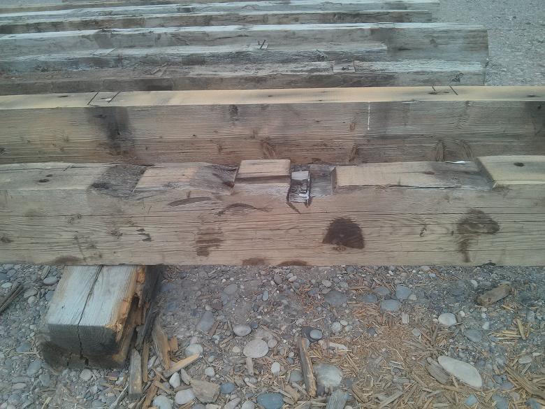10x14 Willamette Dry Dock Timbers cut from 10x16s