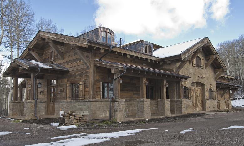 Weathered Timbers and Barnwood Siding 